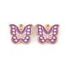 Light Gold Plated Alloy Enamel Pendants LS-FIND-Q100-04KCG-04-1