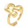 Brass Open Cuff Rings RJEW-U008-06R-G-1