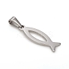 Tarnish Resistant 304 Stainless Steel Pendants LS-STAS-I136-26P-2