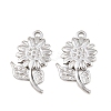 304 Stainless Steel Pendants STAS-K322-01P-1