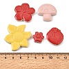 Gloss Glazed Flower & Shell & Mushroom Ceramic Mosaic Tiles PR-CBA4734-04-3