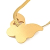 304 Stainless Steel Snake Chain Necklaces NJEW-P311-02A-G-1