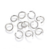 Non-Tarnish 304 Stainless Steel Open Jump Rings A-STAS-E066-12-9mm-1