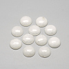 Natural White Jade Cabochons X-G-R416-10mm-11-1