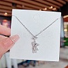 Stainless Steel Cable Chain Necklaces FS-WG30730-42-1