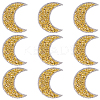 Resin Rhinestone Hotfix Rhinestone Iron on/Sew on Cloth Patches DIY-WH20063-030F-1