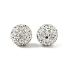 Polymer Clay Rhinestone Beads RB-H284-14MM-001-3