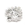 Alloy Rhinestone Pendants ALRI-C007-11P-4