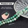 2 Strands Natural Green Aventurine Beads Strands G-GO0001-29B-2