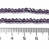 Transparent Glass Beads Strands EGLA-A035-T3mm-D15-5
