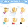 304 Stainless Steel Open Cuff Rings RJEW-UN00018-4