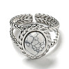304 Stainless Steel Open Cuff Rings RJEW-C079-13P-01-2