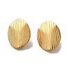 Ion Plating(IP) 304 Stainless Steel Stud Earrings Findings STAS-B041-07G-2