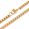 304 Stainless Steel Box Chain Necklaces NJEW-F227-09G-13-B-2