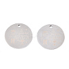 Non-Tarnish 201 Stainless Steel Pendants STAS-T064-38P-18-2