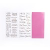Blessing Theme Waterproof Self Adhesive Hot Stamping Stickers Sets DIY-WH0162-95-2