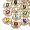 Brass Cabochons KK-T043-02G-1