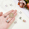 8Pcs 4 Styles Stainless Steel Cuff Earrings EJEW-HS0001-10MC-3