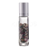 Natural Multicolor Tourmaline Chip Bead Roller Ball Bottles AJEW-H101-01I-1