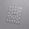 Bowknot Self Adhesive Nail Art Stickers Decals PW-WGDA9C4-01-1