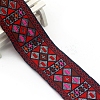 Flat Ethnic Style Embroidery Polyester Ribbons PW-WG39693-03-1