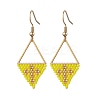 Handmade Glass Seed Beads Dangle Earrings EJEW-MZ00542-01-2