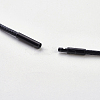Waxed Cotton Cord Necklace Making MAK-G003-05C-3