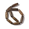 Tibetan Style dZi Beads Strands G-A024-01S-3