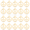 50Pcs 304 Stainless Steel Pendants STAS-DC0005-97-1