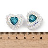 Polymer Clay Glass Rhinestone Beads CLAY-NH0001-13-4