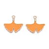 Thanksgiving Day Theme Alloy Enamel Pendants ENAM-T020-52B-03-1