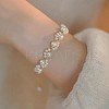 ABS Plastic Pearl Beads Stretch Bracelet for Women WGD81E8-08-1