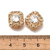 Brass Glass Beads KK-M318-38G-02-3