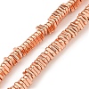 Electroplated Synthetic Non-magnetic Hematite Beads Strands G-C136-B01-02-1