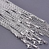 304 Stainless Steel Rope Chain Necklaces HK1037-1-1