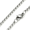 Anti-Tarnish 201 Stainless Steel Arabic Elements Rectangle Pendant Box Chain Necklaces NJEW-D089-02P-3
