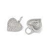 Brass Micro Pave Cubic Zirconia Pendants KK-H477-03P-2