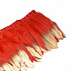 Golden Plated Goose Feather Cloth Strand Costume Accessories FIND-T014-01J-1