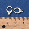 925 Sterling Silver Twister Clasp STER-D006-14S-3