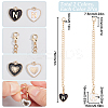 2 Sets Alloy Enamel Cup Pendant Decorations HJEW-SC0001-56N-2