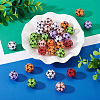 30Pcs Sport Theme Resin Rhinestone Beads RESI-TA0003-96B-6