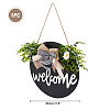 Wooden Ornaments HJEW-WH0006-43-2