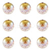 10Pcs Resin Beads PACR-TA0001-33G-2