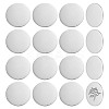 16Pcs 201 Stainless Steel Cabochons FIND-NB0005-30-1