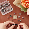 54Pcs 9 Style 201 & 304 Stainless Steel Beads STAS-UN0048-89-2