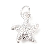 925 Sterling Silver Starfish Charms STER-K181-03S-1