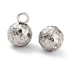 Tarnish Resistant 304 Stainless Steel Charms X-STAS-O147-03B-P-3