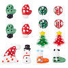 14Pcs Glass Beads LAMP-TA0002-07-2