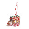 Christmas Car Handmade Polymer Clay Pendant Decorations LS-HJEW-P017-03E-1