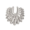 304 Stainless Steel Pendant Rhinestone Settings STAS-D129-07P-1